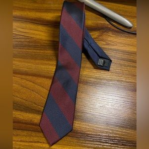 J. Press for Urban Outfitters Navy & Purple Skinny Tie